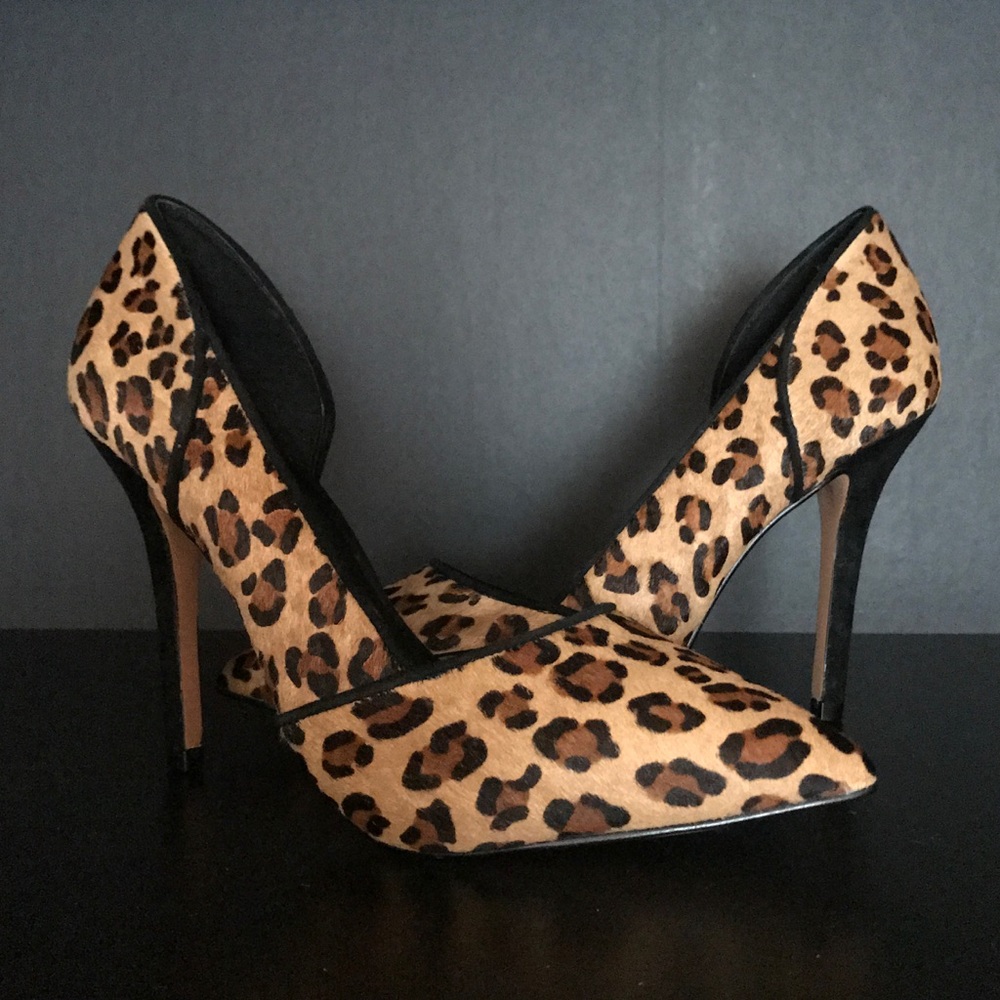Nicole Miller leopard pumps
